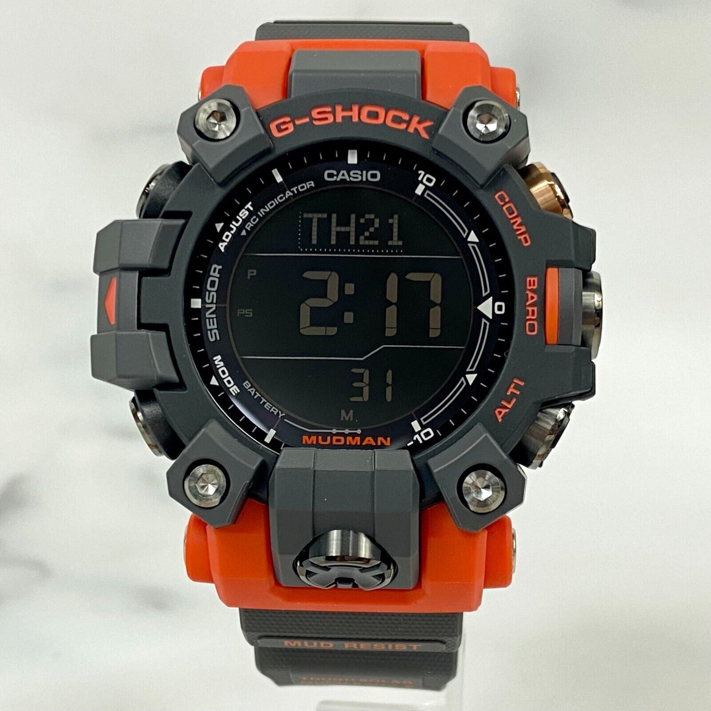 CASIO G-SHOCK MUDMAN GW-9500-1A4JF Carbon Core Mens Solar Watch New Japan