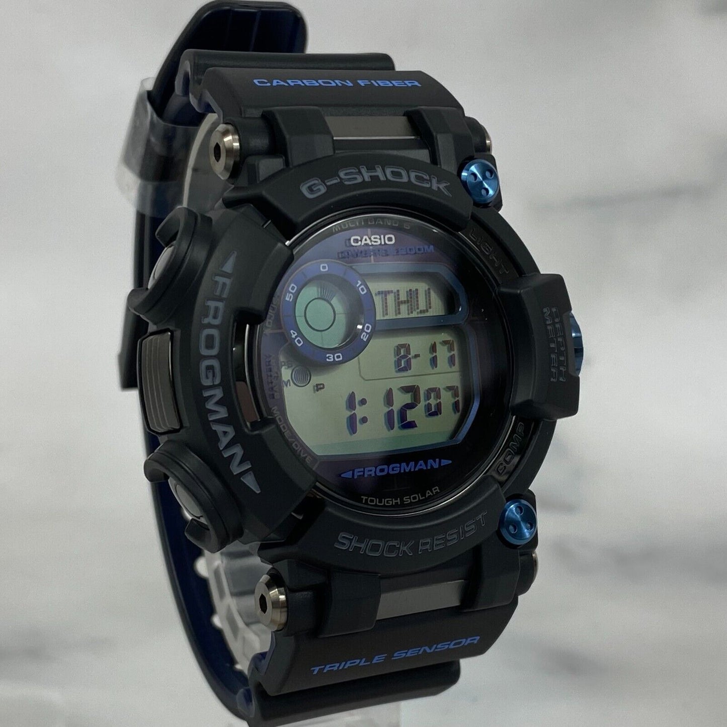 CASIO G-Shock FROGMAN GWF-D1000B-1JF Atomic Radio Solar Digital Mens Watch New