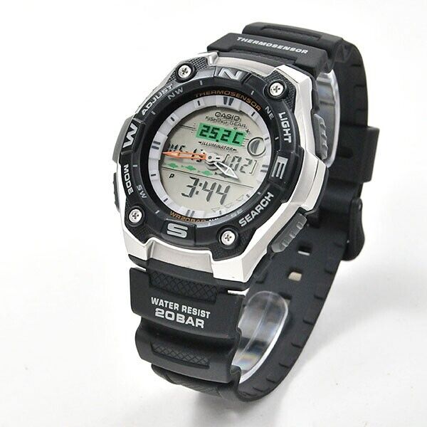 CASIO Collection SPORTS AQW-101J-1AJH Fishing Time Digital 2021s Mens Watch New