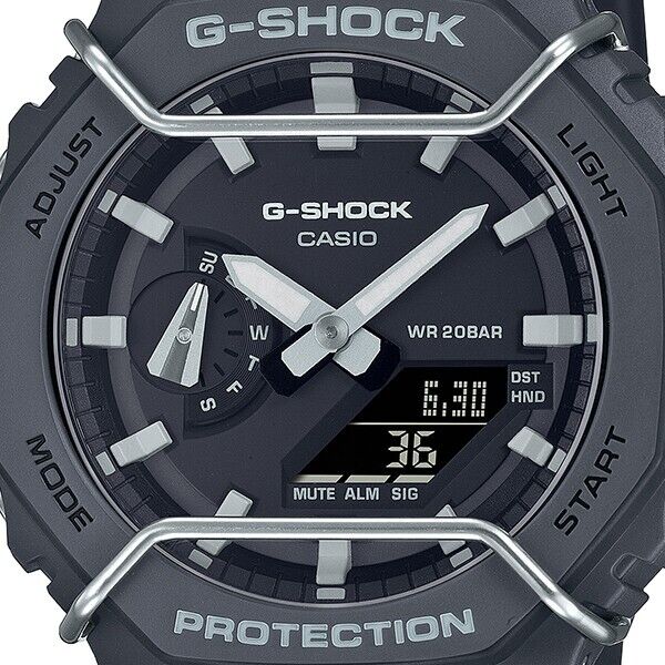 CASIO G-Shock GA-2100PTS-8AJF Full Gray Color Carbon Core Quartz Mens Watch New