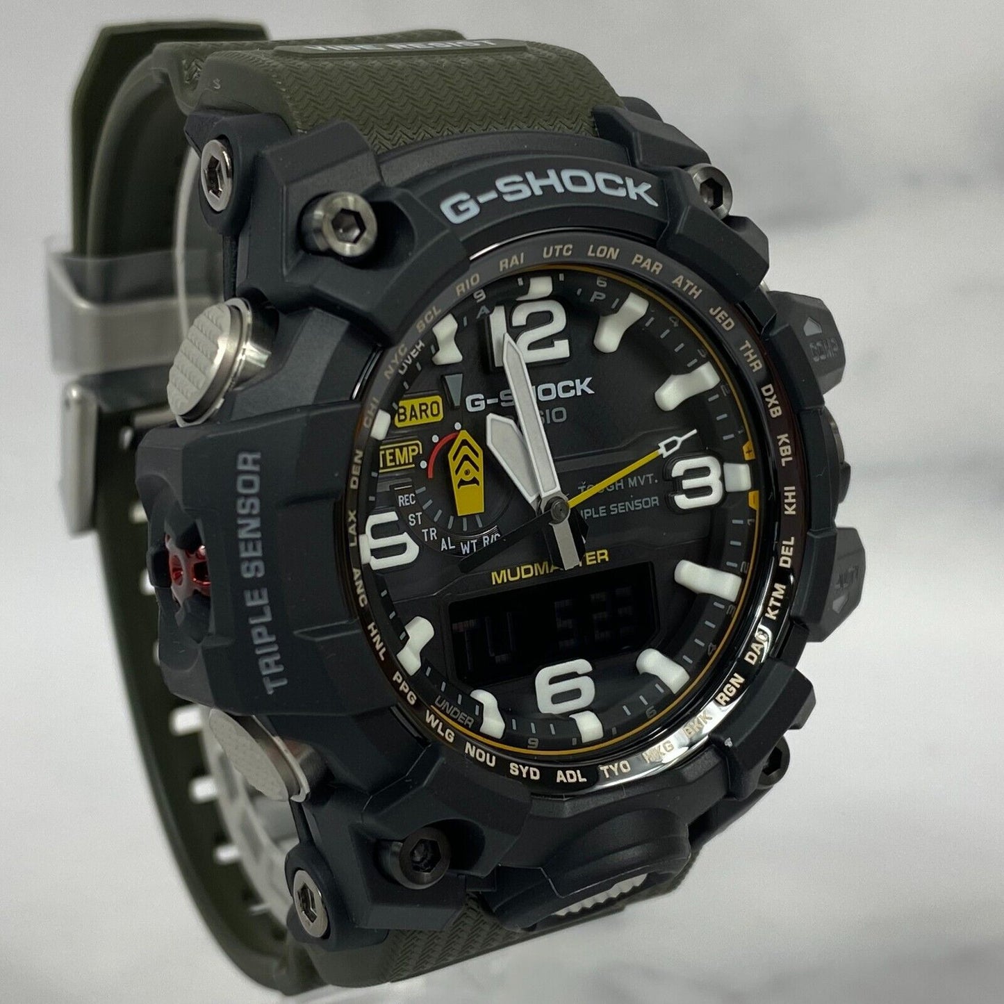 CASIO G-Shock MUDMASTER GWG-1000-1A3JF GWG-1000 Black Solar Mens Watch New Japan