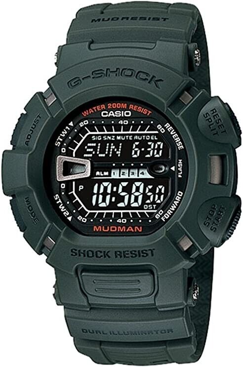 Casio G-Shock Mudman G-9000-3 G9000-3 Mens Watch Quartz 200M New From Japan